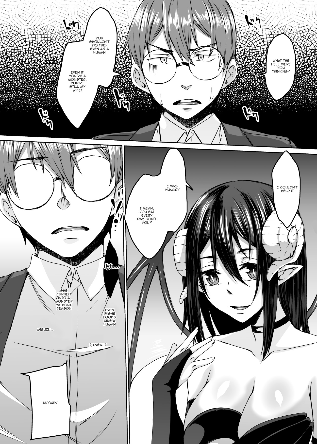 Hentai Manga Comic-At My Destination There Was a Hungry Succubus Wife-Read-37